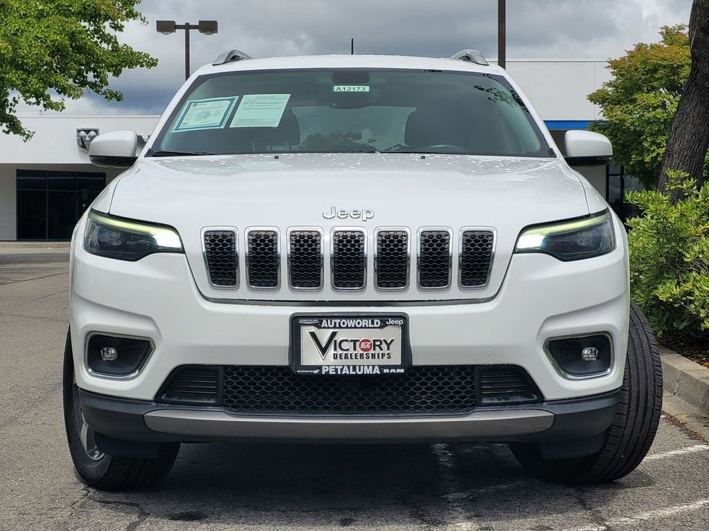 Used 2019 Jeep Cherokee Limited with VIN 1C4PJMDX0KD320778 for sale in Petaluma, CA
