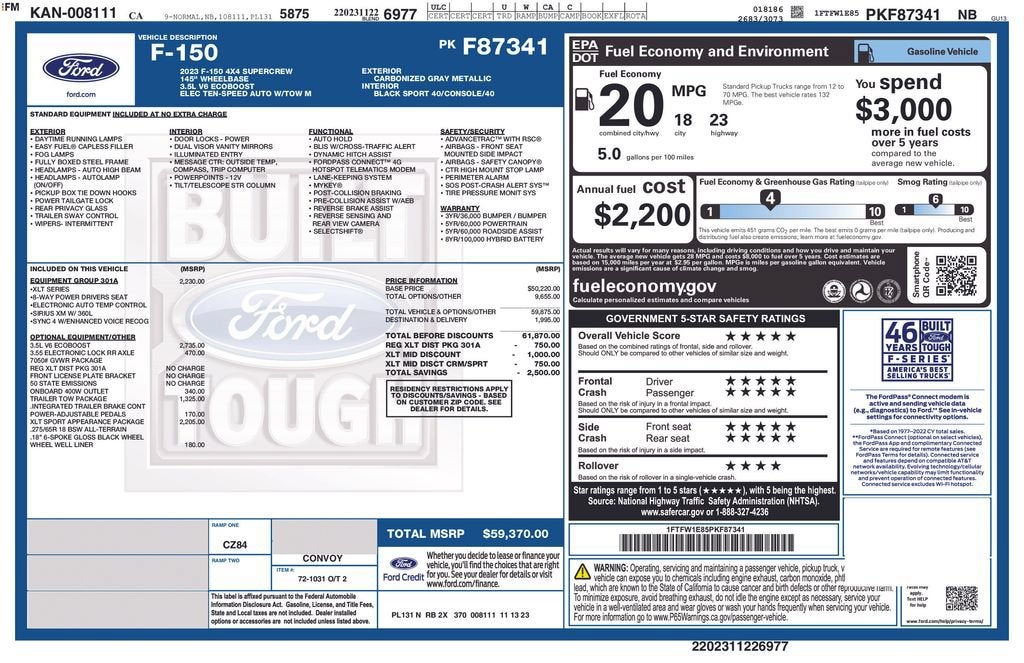 2023 Ford F-150 XL