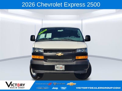 2026 Chevrolet Express Cargo WT