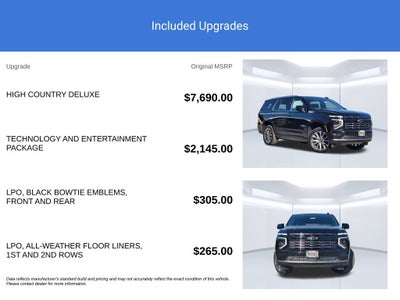 2027 Chevrolet Tahoe High Country