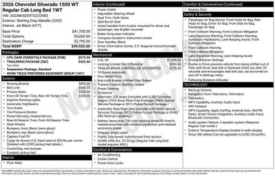 2026 Chevrolet Silverado 1500 WT