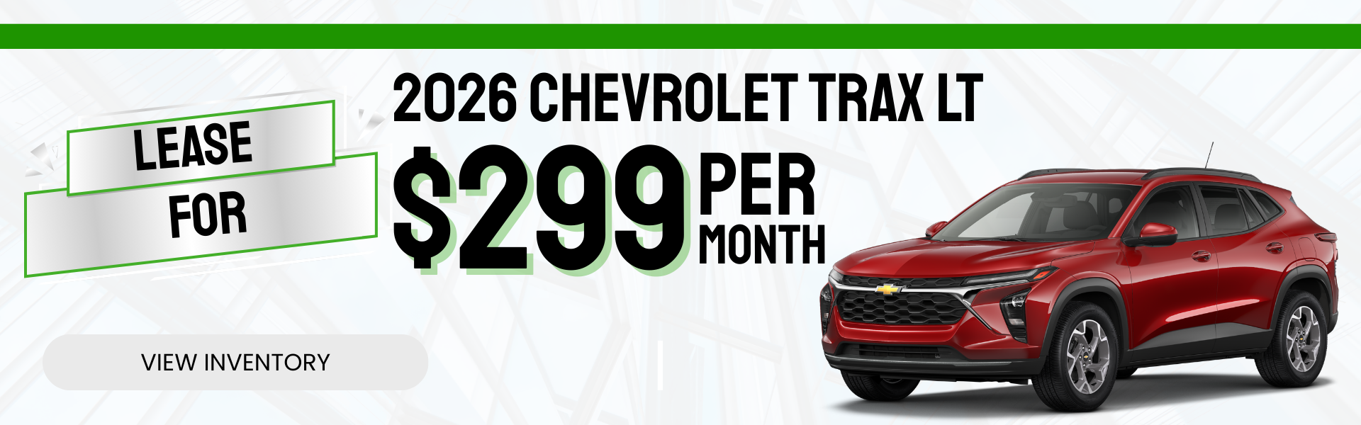 2026 Trax Lease Special